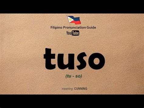 TUSO (Tagalog).